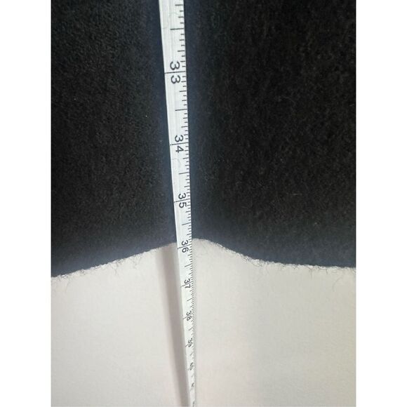 Chico’s Black 100% Boiled Wool Women’s Vest Snap Closure - Picture 5 of 13